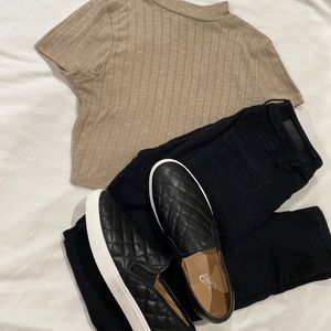 Nude Crop Top